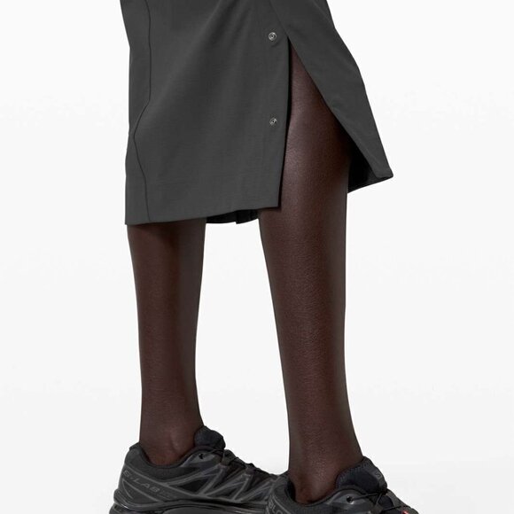 * NWT Lululemon Kosaten Skirt LAB modern Graphite Grey SPRING Size 4 - Picture 3 of 13